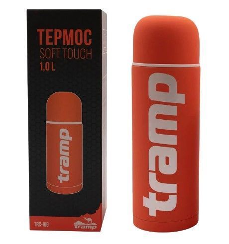Термос Tramp Soft Touch 1 л, оранжевый UTRC-109-orange фото
