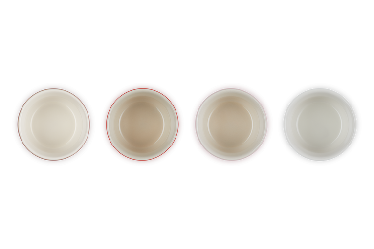 Набір із 4 рамекінів Le Creuset Petits Fours 100 мл різнокольоровий 79109107969030 фото