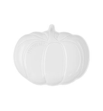Тарілка десертна "Гарбуз" Le Creuset Pumpkin White 23 см 62106020100099 фото