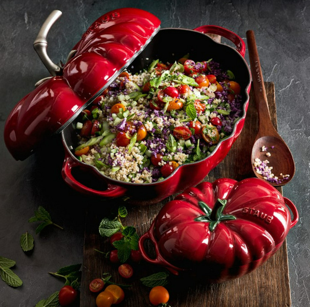 Каструля "Томат" Staub Cast Iron 2,9 л з кришкою червона 11712506 фото