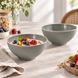 Набір із 2 салатників Seltmann Beat Color Glaze 15,5 см сірий 001.751321-Z фото 5