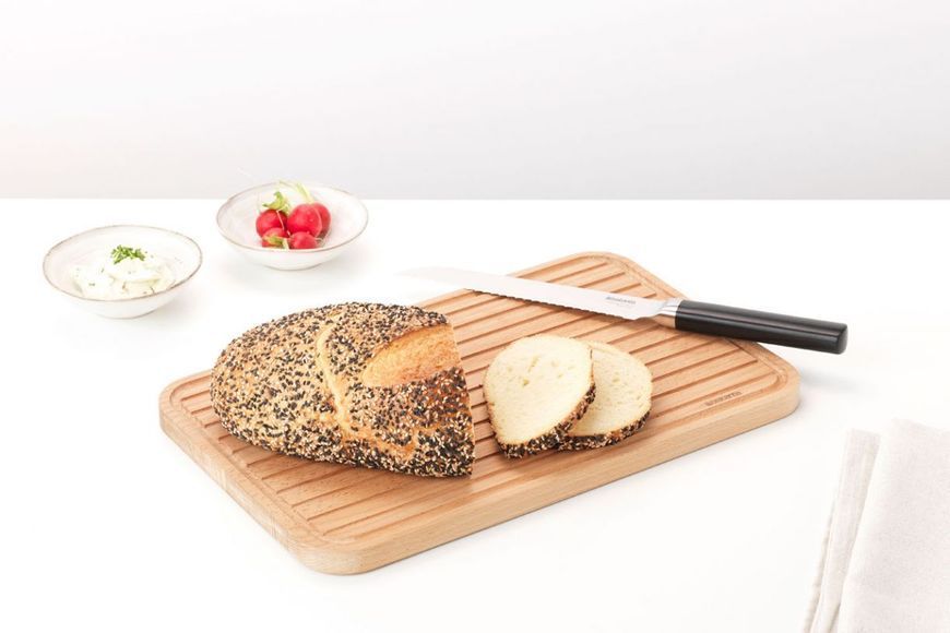 Дошка обробна для хліба Brabantia Profile 40х25 см бежева 260728 фото