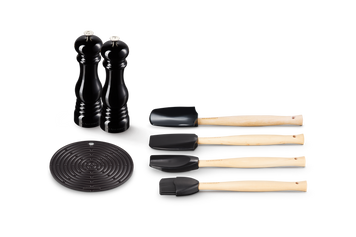 Набір кухонних аксесуарів Le Creuset 7 предметів Black Onyx KitAccesBlack фото