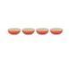 Набор из 4 рифленых форм для запекания Le Creuset Heritage 200 мл Volcanic 91017411090000 фото 1