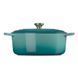 Кастрюля Le Creuset Signature Bleu Riviera 4,7 л овальная 21178290994450 фото 3