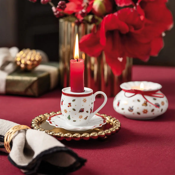 Набор из 2 свечей Villeroy & Boch Essentials 2х27 см красный 3590186012 фото