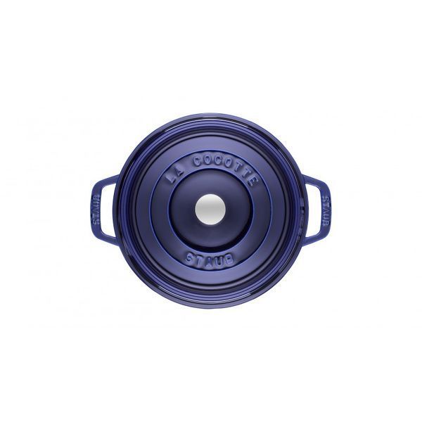 Кастрюля Staub Cast Iron 12,5 л 34 см синяя 1103491 фото