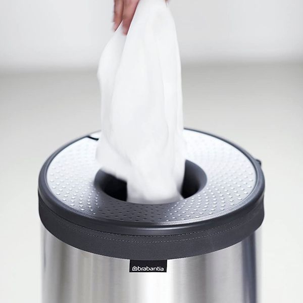 Кошик для білизни Brabantia Laundry Bin Matt Steel 35 л 103469 фото