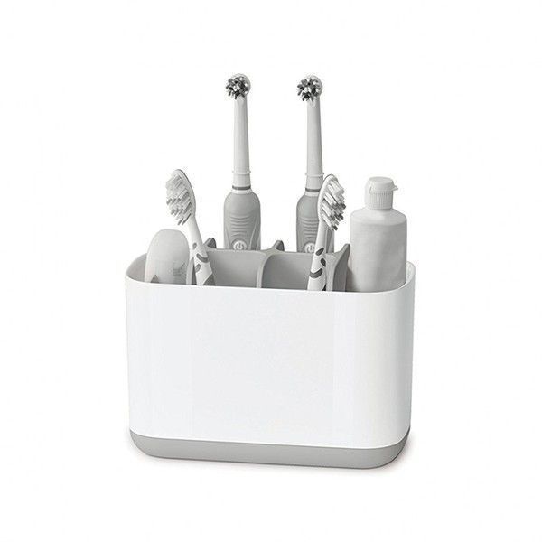 Органайзер для зубных щеток Joseph Joseph EasyStore Large Light Grey 8,6х17,1х12,8 см 70510 фото