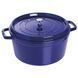 Кастрюля Staub Cast Iron 12,5 л 34 см синяя 1103491 фото 1