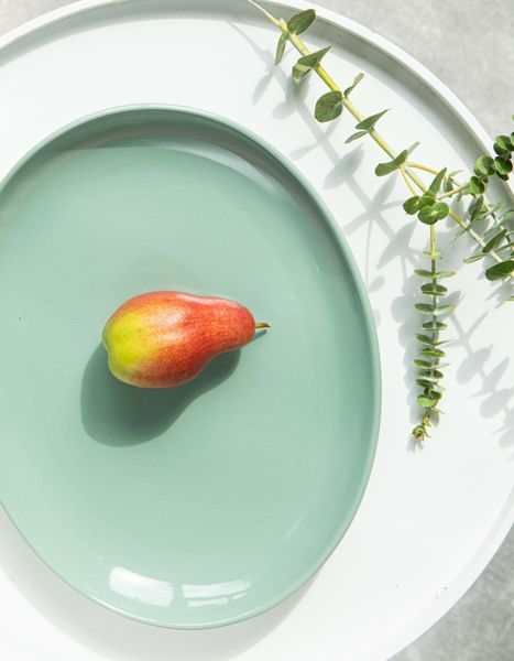 Блюдо Dovbysh Porcelain NOVA Green 28,5х22,5 см овальне 100112 фото
