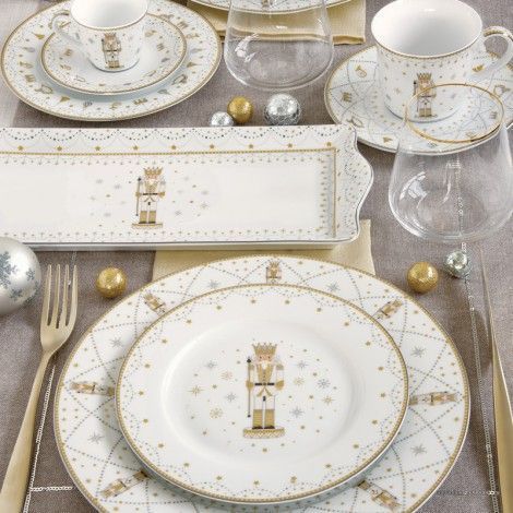 Набор из 4 десертных тарелок Easy Life Royal Nutcracker 19 см новогодний 111004393 фото