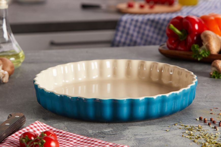 Форма для пирога Le Creuset Tradition 28 см Deep Teal 71120286420001 фото