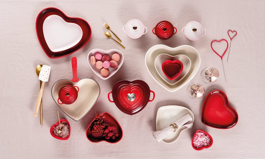 Блюдо Le Creuset Heart 32х27 см Cerise 80616320600003 фото