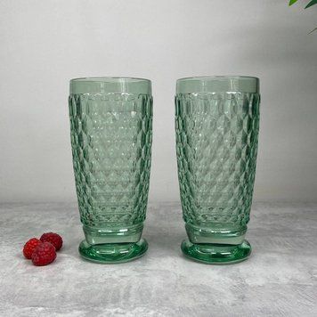 Набор из 2 стаканов для воды Villeroy & Boch Boston 400 мл зеленый 1173090112 фото