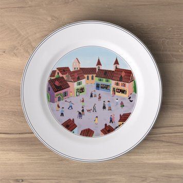 Обідня тарілка Villeroy & Boch Design Naif Village 27 см 1023372625 фото