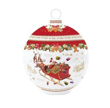 Рождественская банка для печенья 10х13 см Easy Life Christmas Memories R1238#CHTR фото