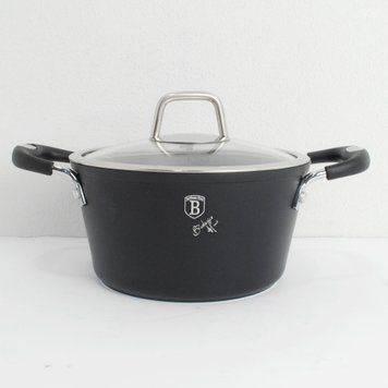 Каструля Berlinger Haus Black Professional Line 2,5 л, 20 см BH-6122 фото