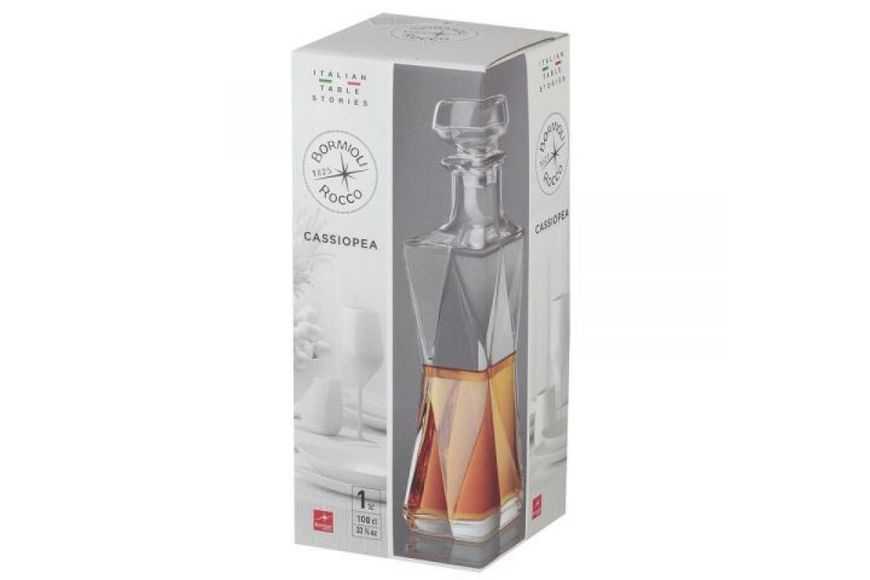 Графін для віскі Bormioli Rocco Cassiopea 800 мл 234524G04021990 фото