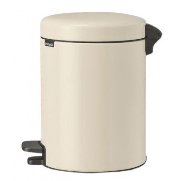 Бак для мусора Brabantia Pedal Bin NewIcon 5 л бежевый 149900 фото