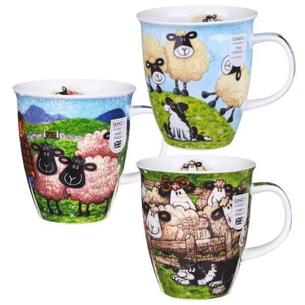 Чашка Dunoon Nevis Sheepies Hill 480 мл NE-SHEE-HI фото