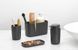 Стакан для зубных щеток Brabantia ReNew 7,6х7,6х11 см черный 280283 фото 6