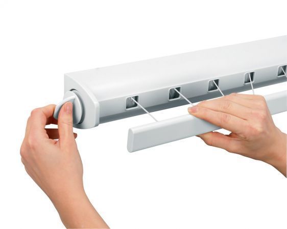 Сушка для белья Brabantia 22 м выдвижная белая 385728 фото