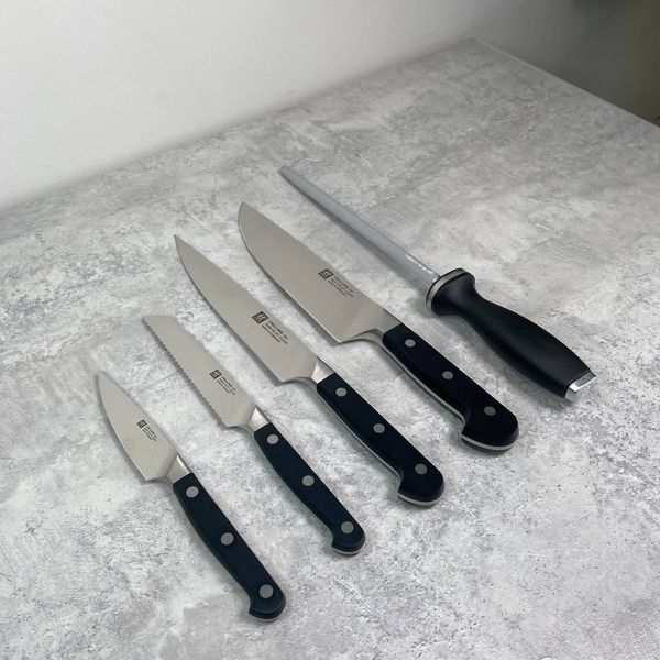 Набір ножів Zwilling Pro 6 предметів з підставкою 38437-000-0 фото