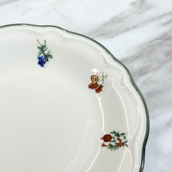 Тарілка обідня Porser Home Vintage Rose 26 см FLY27DZPRS1124 фото