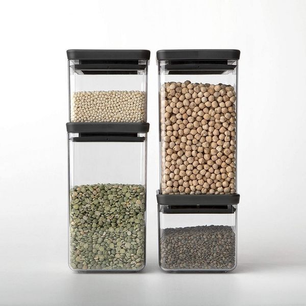 Ємність для зберігання Brabantia Tasty+ 0,7 л чорна 122309 фото