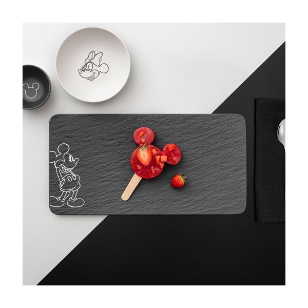 Сервірувальне блюдо Villeroy & Boch Manufacture - Mickey Mouse 35x18x1,3 см чорне 1047192281 фото