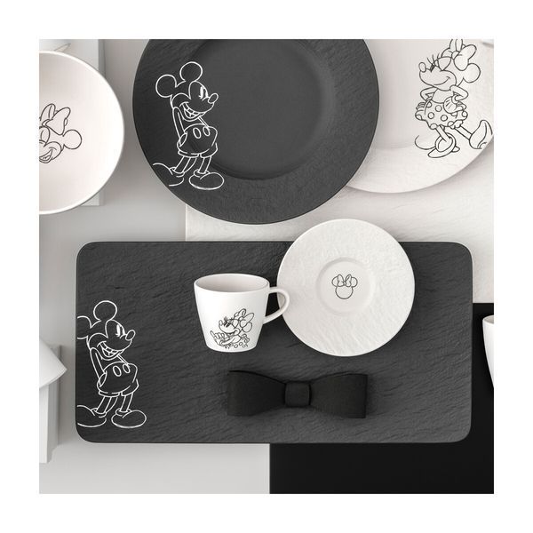 Сервірувальне блюдо Villeroy & Boch Manufacture - Mickey Mouse 35x18x1,3 см чорне 1047192281 фото