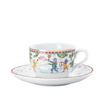Чашка для капучино з блюдцем Hutschenreuther Weihnachtsspiele 220 мл 02476-727496-14765 фото