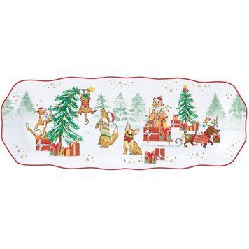 Блюдо Easy Life Christmas Gang 37х14 см 111005580 фото