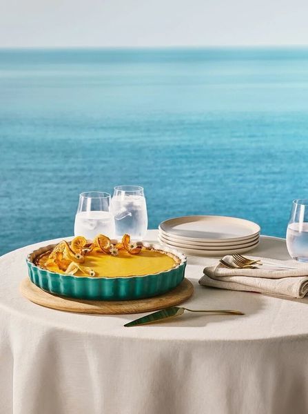 Форма для пирога Le Creuset Tradition 28 см Sea Salt 71120287170001 фото