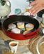 Сковорідка Wok Staub з кришкою 28 см червона 40501-038-0 фото 6