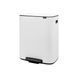 Бак для сміття Brabantia Bo Pedal Bin 60 л білий 211300 фото 2