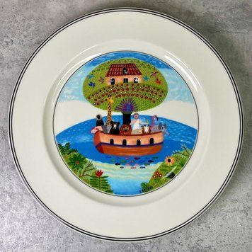 Обідня тарілка Villeroy & Boch Design Naif Noah's Ark 27 см 1023372623 фото