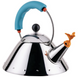 Чайник Alessi 1 л с голубой ручкой 9093/1 фото 3