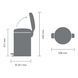 Бак для сміття Brabantia NewIcon 12 л чорний 113741 фото 5