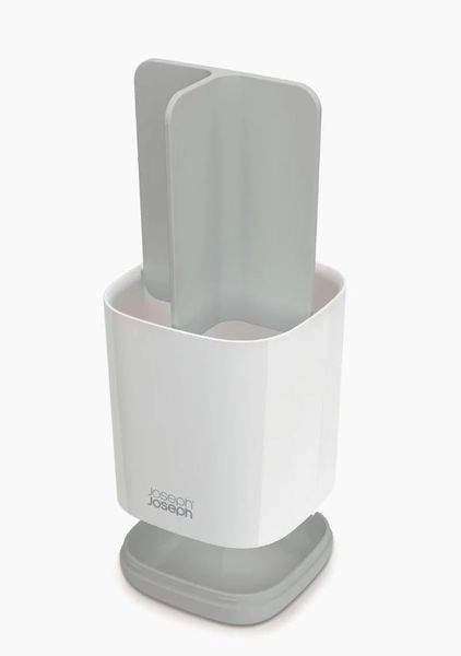 Органайзер для зубных щеток Joseph Joseph EasyStore Light Grey 9х9х12,7 см 70509 фото