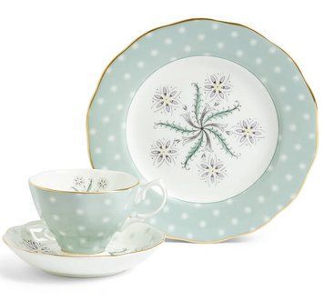Кофейный набор Royal Albert 100 Years "Jubilee 1950" 3 предмета 1 персона 701587482776 фото