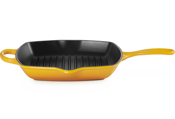 Сковорода-гриль Le Creuset Signature 26 см чугунная квадратная Nectar 20183266720422 фото