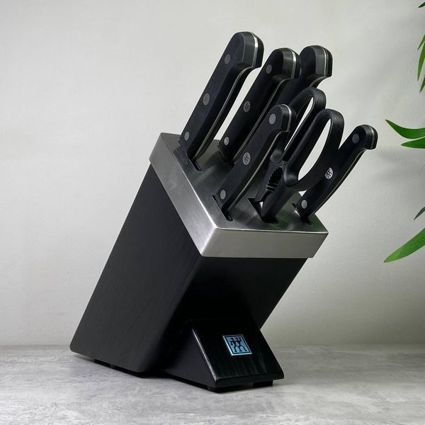 Набор ножей Zwilling Gourmet 7 предметов с самозатачиванием черный 36133-210-0 фото